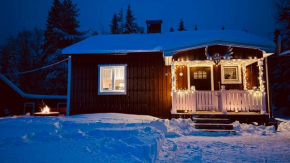 Ferienhaus in der Natur bei Arvidsjaur in Lappland in Abborrträsk